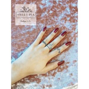 Boho ring set (4 pc.)